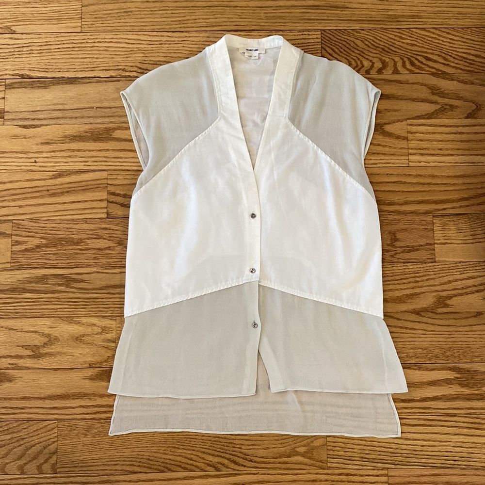 Helmut Lang Sheer Blouse